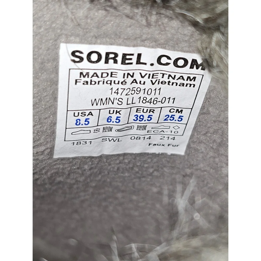 Sorel women black